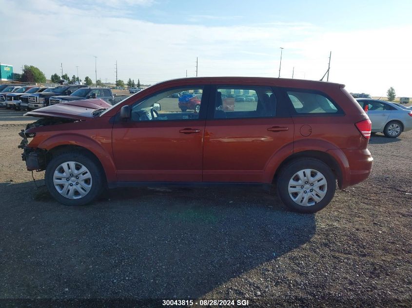 2014 Dodge Journey Se VIN: 3C4PDCAB2ET148374 Lot: 30043815