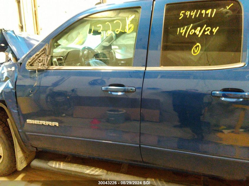 2017 GMC Sierra K1500 Sle VIN: 1GTV2MEC9HZ364600 Lot: 30043226