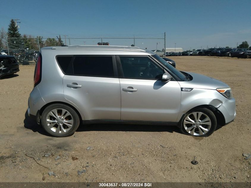 2015 Kia Soul + VIN: KNDJP3A59F7756406 Lot: 30043637