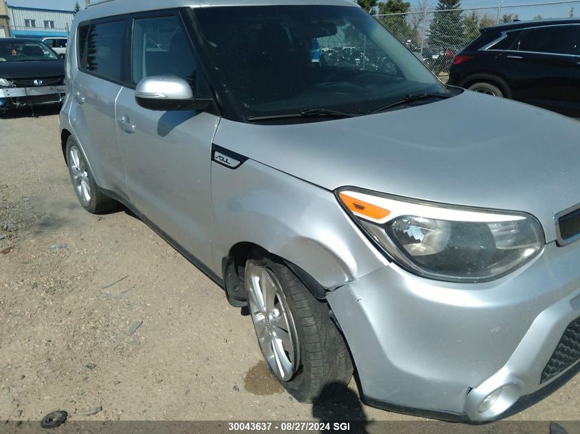 2015 Kia Soul + VIN: KNDJP3A59F7756406 Lot: 30043637