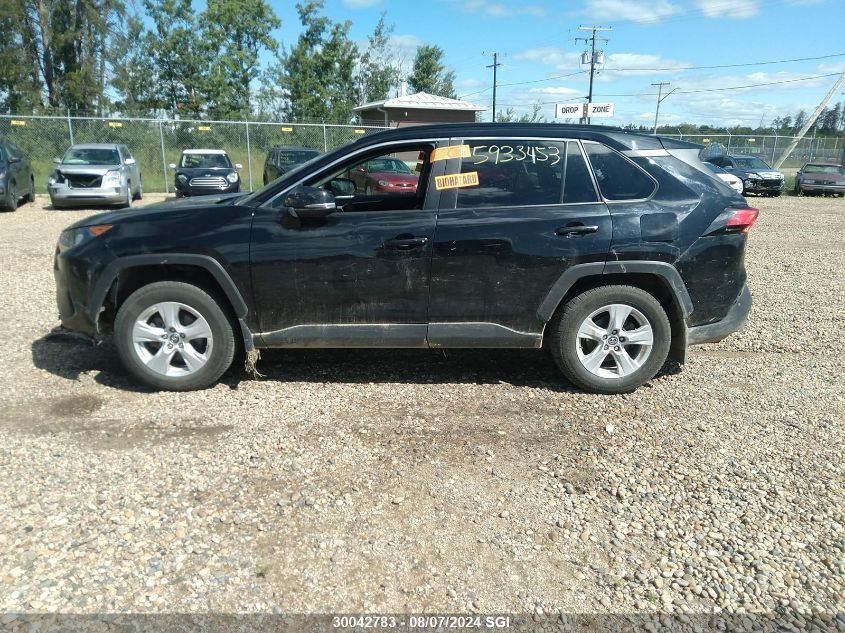 2019 Toyota Rav4 Le VIN: 2T3B1RFV6KC030181 Lot: 30042783