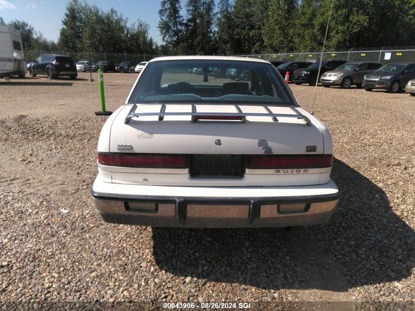 1992 Buick Regal Gran Sport VIN: 2G4WF51L9N1460649 Lot: 30043906