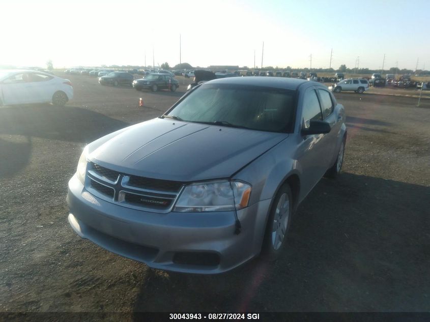 1C3CDZABXDN604495 2013 Dodge Avenger Se