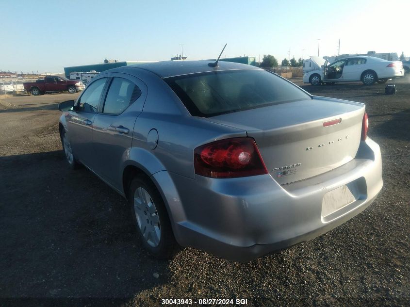 1C3CDZABXDN604495 2013 Dodge Avenger Se