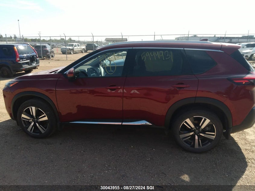 2023 Nissan Rogue Sl VIN: JN8BT3CBXPW205240 Lot: 30043955