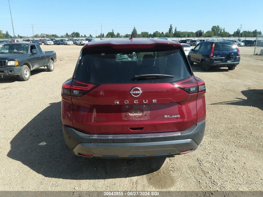 2023 Nissan Rogue Sl VIN: JN8BT3CBXPW205240 Lot: 30043955