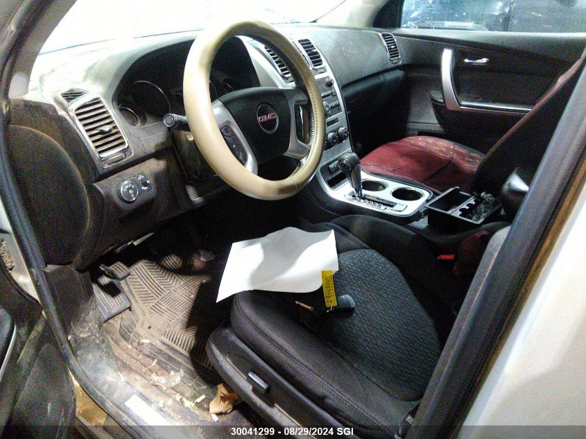 2010 GMC Acadia Sle VIN: 1GKLRLED0AJ160167 Lot: 30041299