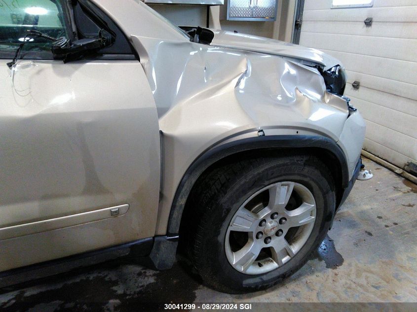 2010 GMC Acadia Sle VIN: 1GKLRLED0AJ160167 Lot: 30041299