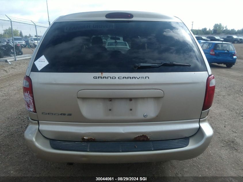 2006 Dodge Grand Caravan Se VIN: 1D4GP24R46B526775 Lot: 30044061