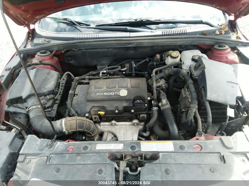 2011 Chevrolet Cruze Lt VIN: 1G1PG5S95B7182252 Lot: 30043745