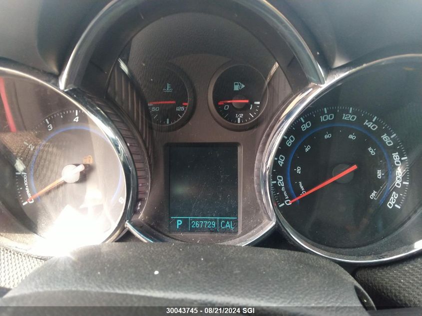 2011 Chevrolet Cruze Lt VIN: 1G1PG5S95B7182252 Lot: 30043745