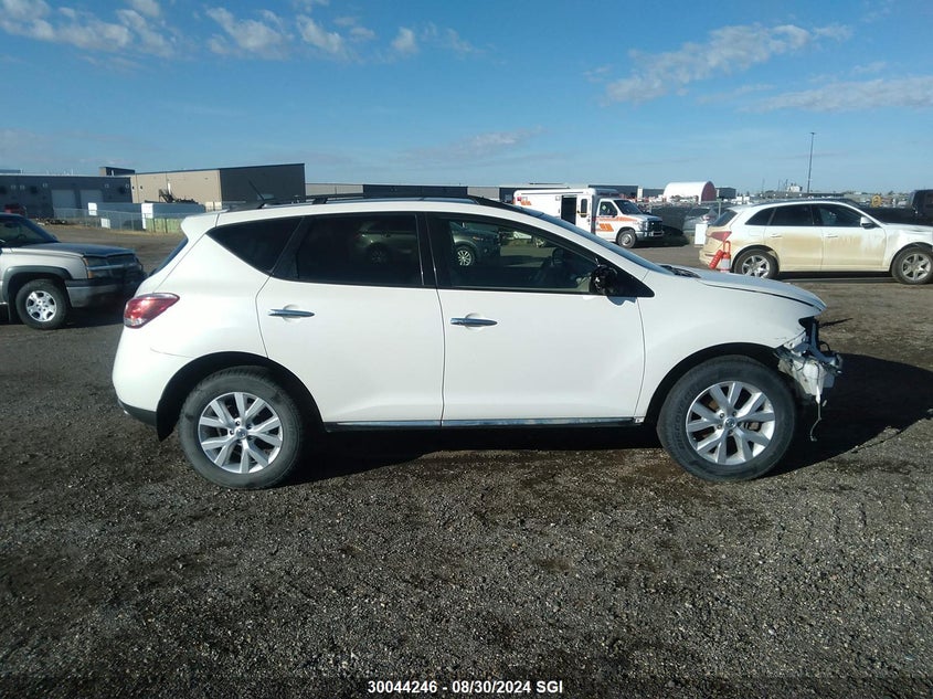 2014 Nissan Murano S/Sl/Sv/Le VIN: JN8AZ1MW1EW524720 Lot: 30044246