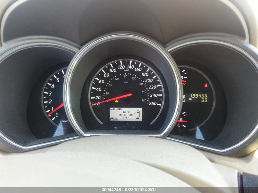 2014 Nissan Murano S/Sl/Sv/Le VIN: JN8AZ1MW1EW524720 Lot: 30044246