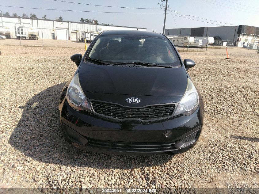 2014 Kia Rio Lx VIN: KNADM4A32E6382751 Lot: 30043951