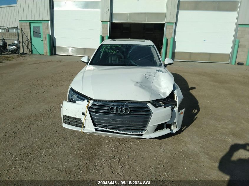 2017 Audi A4 Progressiv VIN: WAUBNAF46HN031310 Lot: 30043443