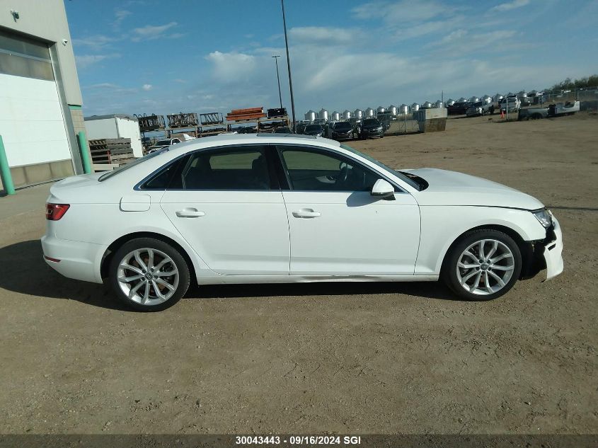 2017 Audi A4 Progressiv VIN: WAUBNAF46HN031310 Lot: 30043443