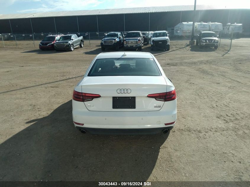 2017 Audi A4 Progressiv VIN: WAUBNAF46HN031310 Lot: 30043443