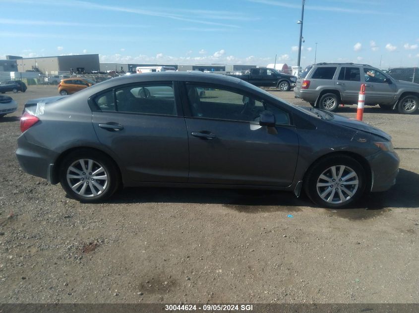 2HGFB2F9XCH035796 2012 Honda Civic Exl