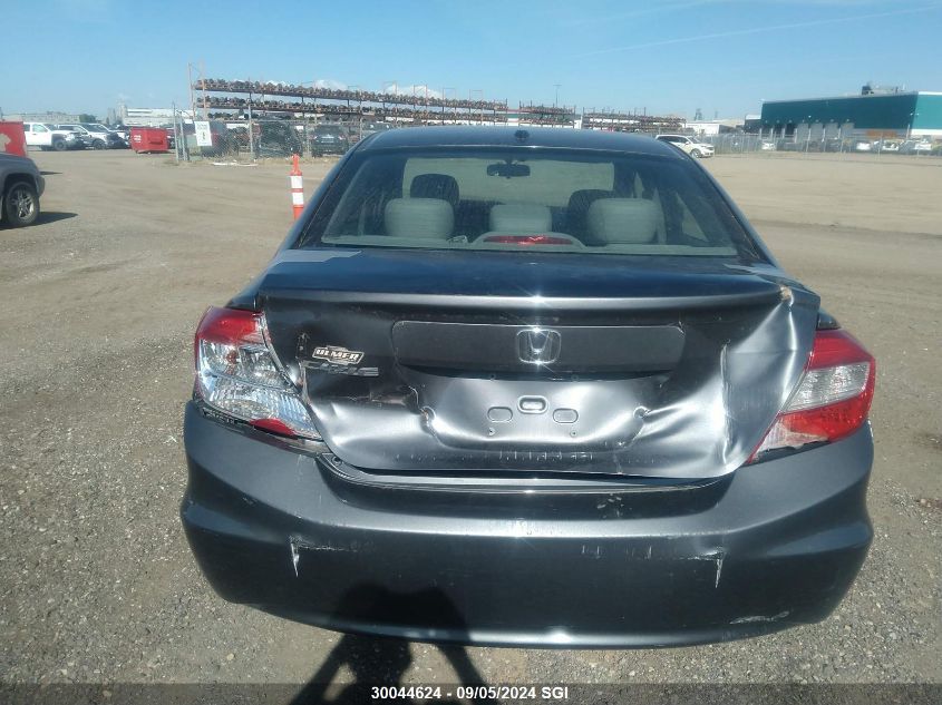 2012 Honda Civic Exl VIN: 2HGFB2F9XCH035796 Lot: 30044624