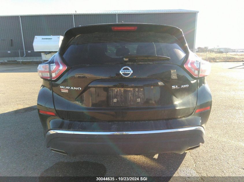 2016 Nissan Murano S/Sl/Sv/Platinum VIN: 5N1AZ2MH9GN137887 Lot: 30044635