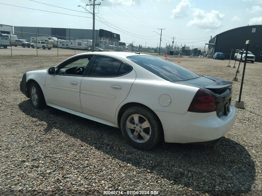 2008 Pontiac Grand Prix VIN: 2G2WP552481188796 Lot: 30040714