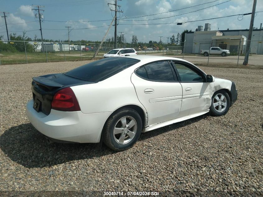 2008 Pontiac Grand Prix VIN: 2G2WP552481188796 Lot: 30040714