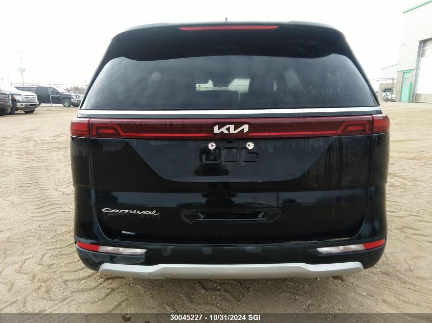 2022 Kia Carnival Lx VIN: KNDNB5H37N6110012 Lot: 30045227