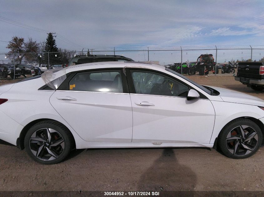 2023 Hyundai Elantra Sel VIN: KMHLN4AGXPU525227 Lot: 30044952