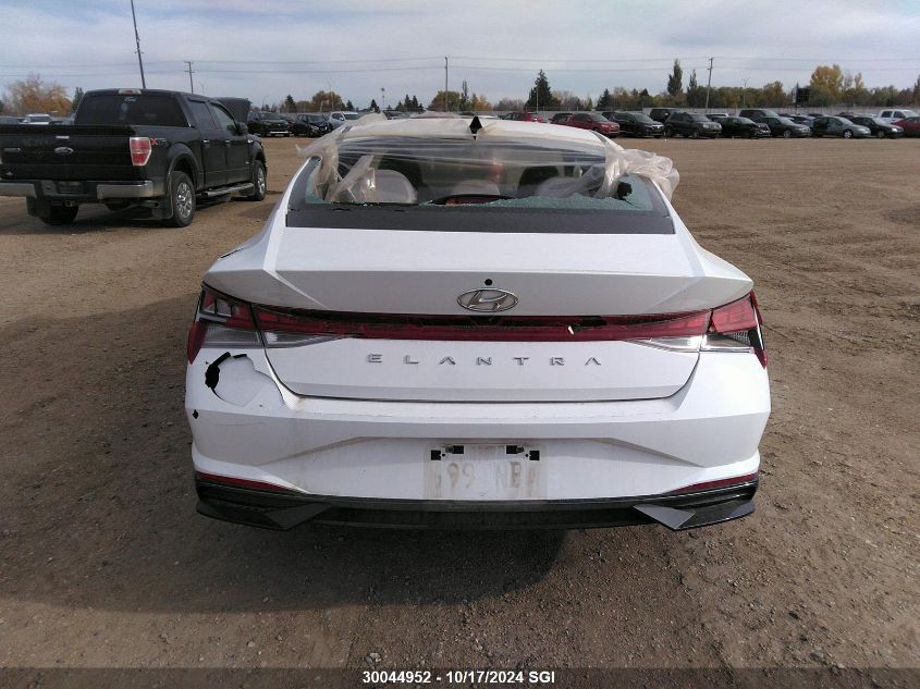 2023 Hyundai Elantra Sel VIN: KMHLN4AGXPU525227 Lot: 30044952