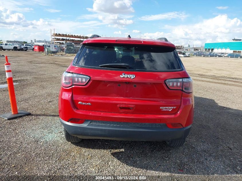 2017 Jeep Compass Sport VIN: 3C4NJDABXHT681258 Lot: 30045493