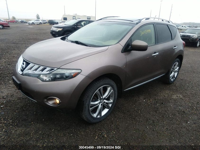 2009 Nissan Murano S/Sl/Le VIN: JN8AZ18W79W161503 Lot: 30045499