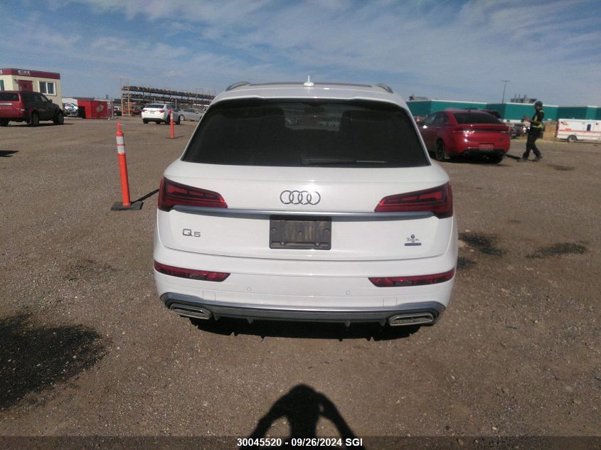 2021 Audi Q5 Progressiv VIN: WA1EAAFY3M2137427 Lot: 30045520