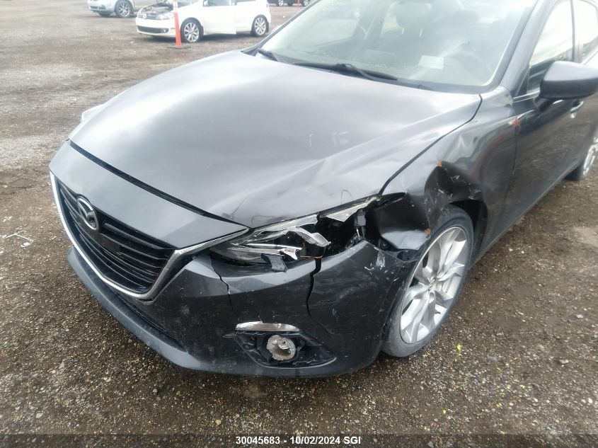 2015 Mazda 3 Grand Touring VIN: JM1BM1W37F1232148 Lot: 30045683