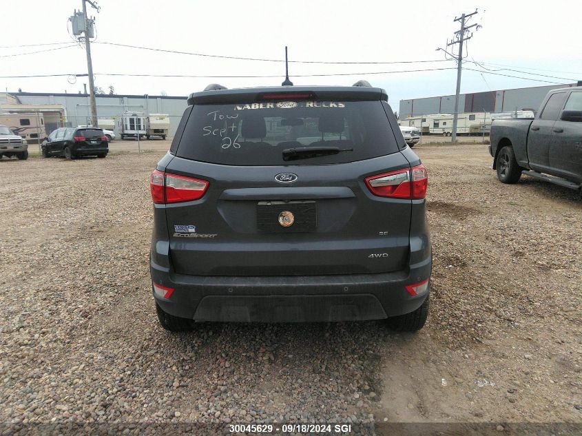 2018 Ford Ecosport Se VIN: MAJ6P1UL7JC218734 Lot: 30045629