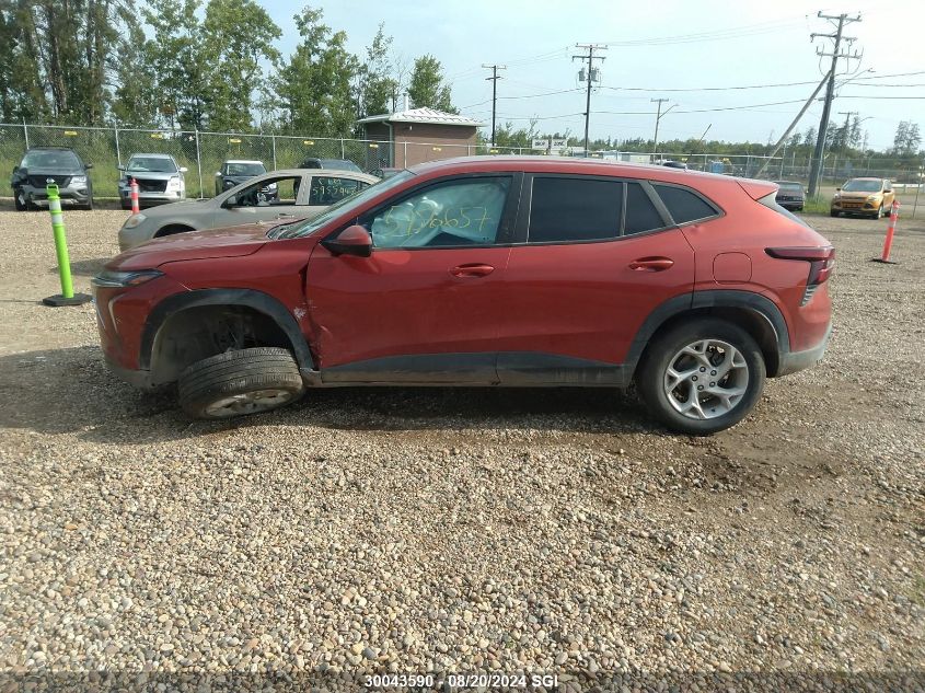 2024 Chevrolet Trax Ls VIN: KL77LFE23RC063024 Lot: 30043590