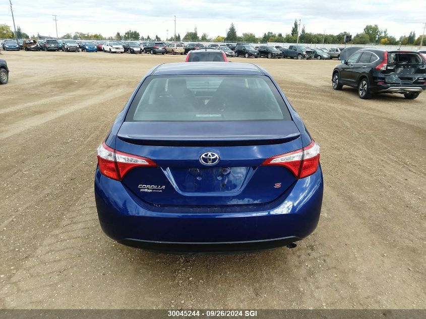 2016 Toyota Corolla L/Le/Le Pls/Prm/S/S Pls VIN: 2T1BURHE9GC516021 Lot: 30045244