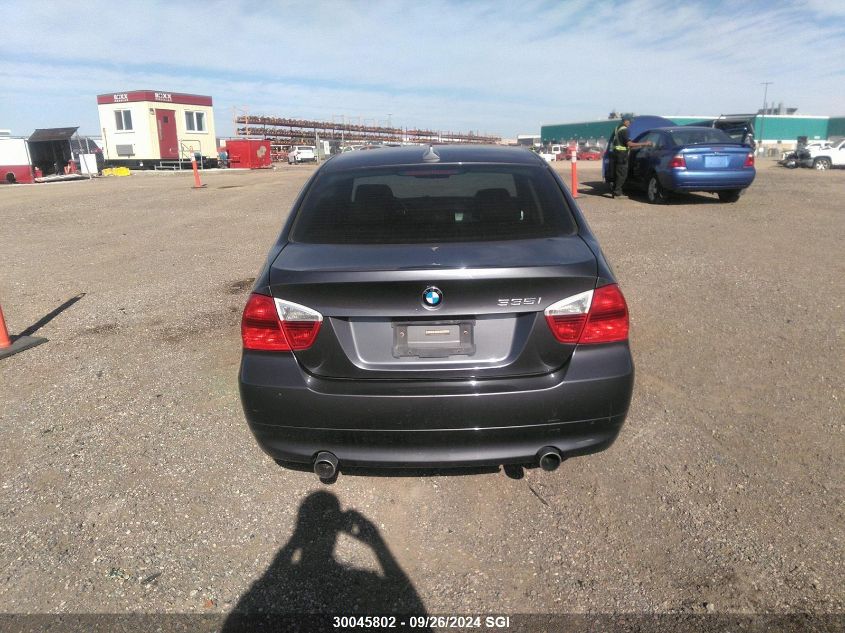 2008 BMW 335 I VIN: WBAVB73568PA66541 Lot: 30045802