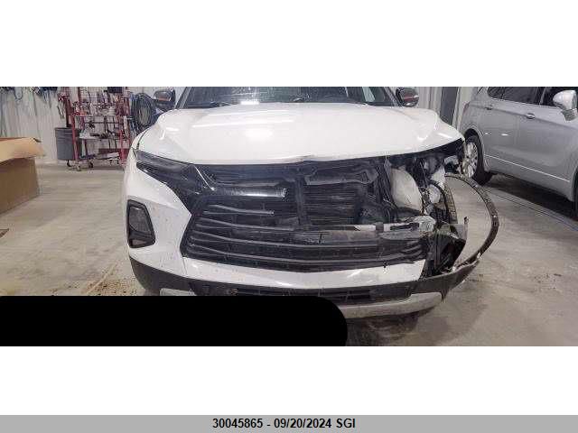 2020 Chevrolet Blazer 3Lt VIN: 3GNKBJRS3LS654038 Lot: 30045865