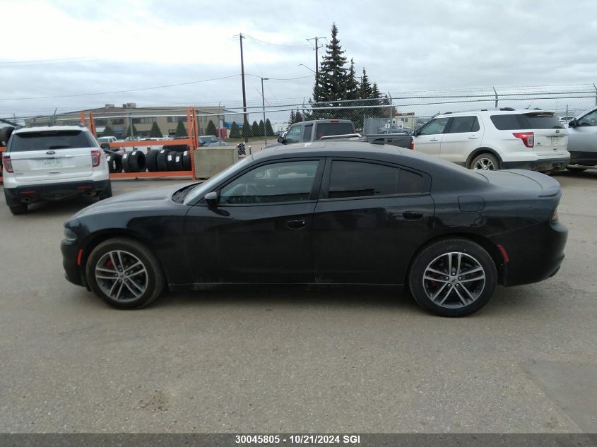 2019 Dodge Charger Sxt VIN: 2C3CDXJG5KH616933 Lot: 30045805