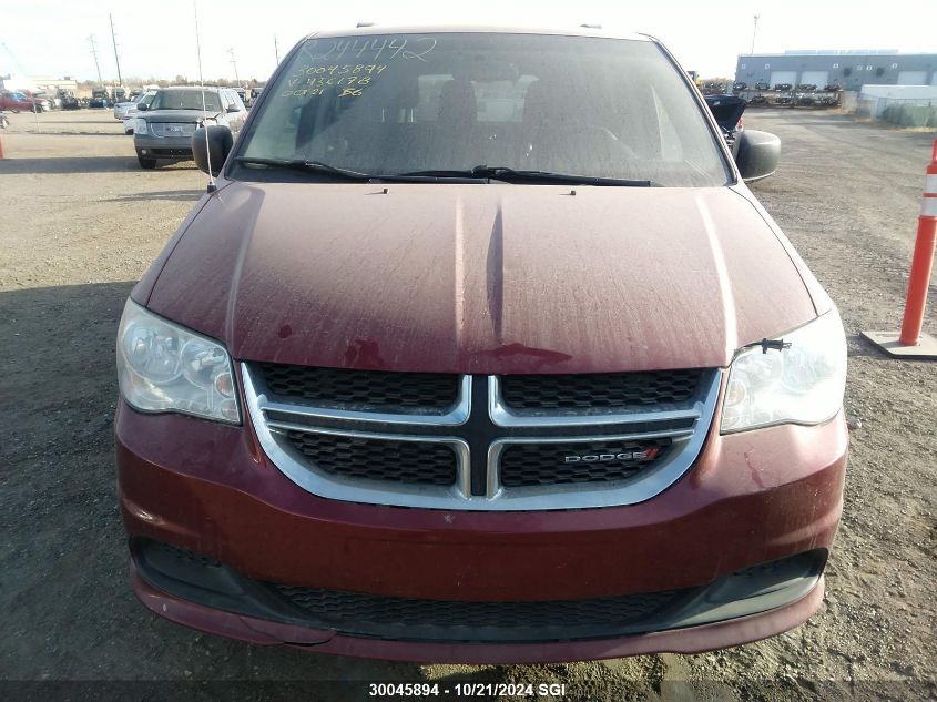 2014 Dodge Grand Caravan Se VIN: 2C4RDGBG1ER456178 Lot: 30045894