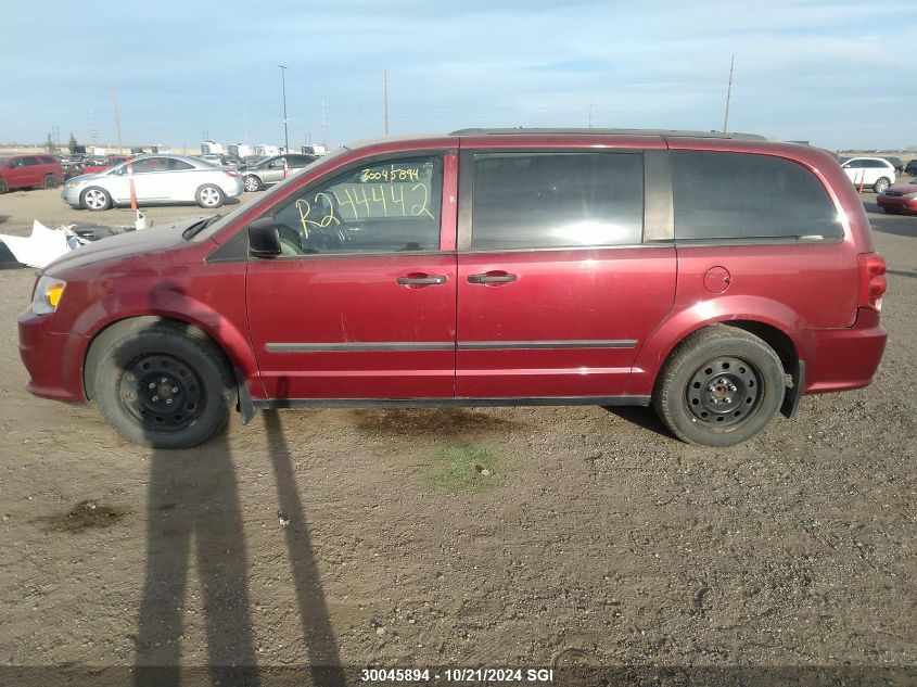 2014 Dodge Grand Caravan Se VIN: 2C4RDGBG1ER456178 Lot: 30045894