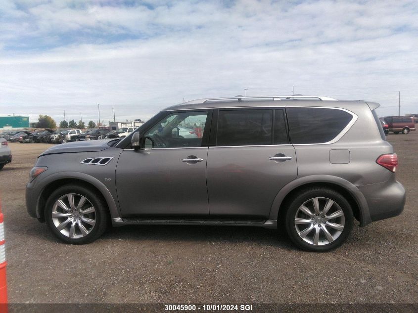 JN8AZ2NE5E9063113 2014 Infiniti Qx80