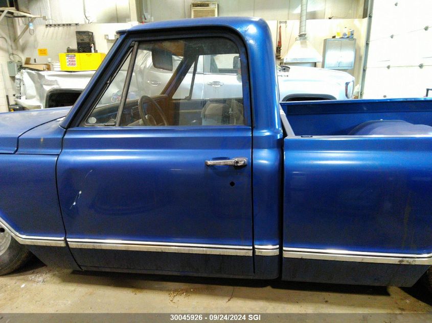 1967 Chevrolet C10 VIN: CS1471108670 Lot: 30045926