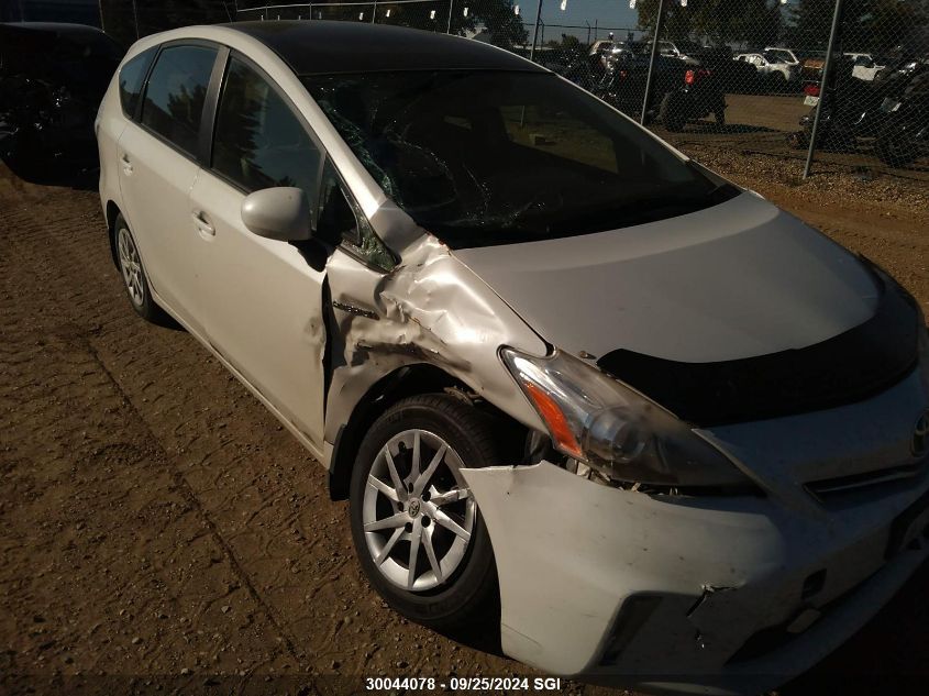 2012 Toyota Prius V VIN: JTDZN3EUXC3090525 Lot: 30044078