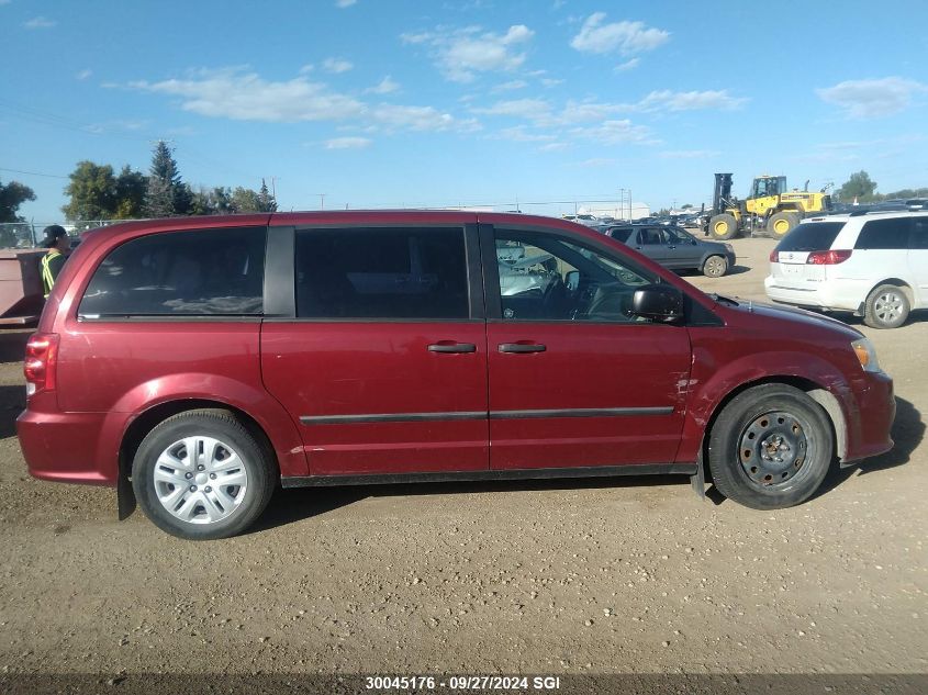 2014 Dodge Grand Caravan Se VIN: 2C4RDGBG7ER191380 Lot: 30045176