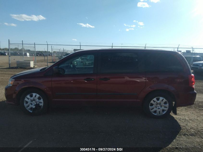 2014 Dodge Grand Caravan Se VIN: 2C4RDGBG7ER191380 Lot: 30045176