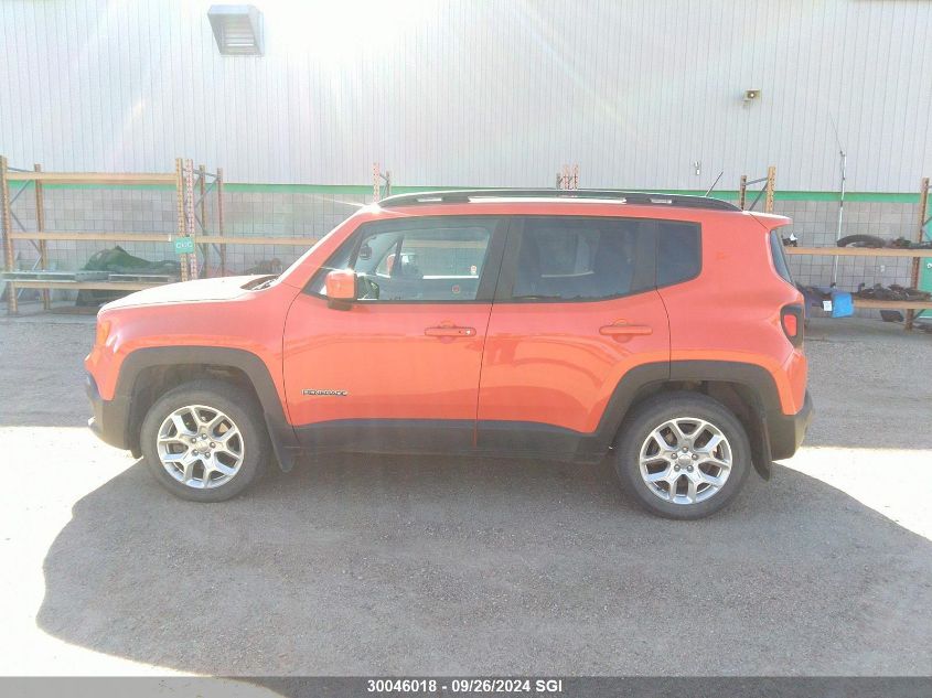 2016 Jeep Renegade Latitude VIN: ZACCJBBT6GPC58489 Lot: 30046018