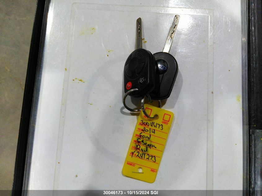 2014 Ford Escape Se VIN: 1FMCU9G93EUC71351 Lot: 30046173