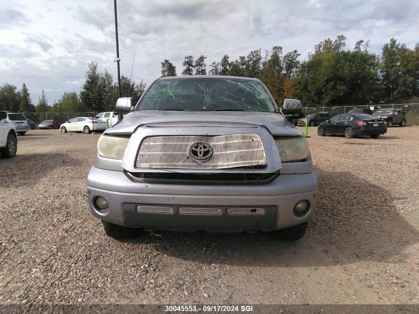 2008 Toyota Tundra Crewmax Limited VIN: 5TBDV581X8S515683 Lot: 30045553