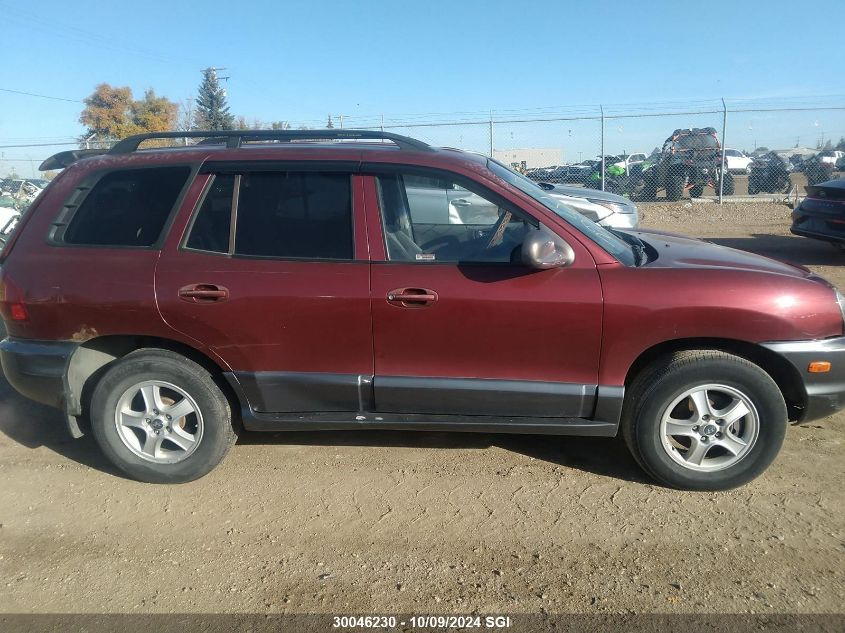 2004 Hyundai Santa Fe VIN: KM8SB13D24U571362 Lot: 30046230